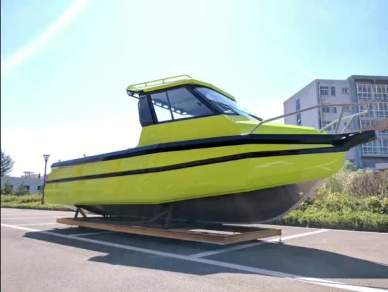 Barco de pesca soldado con autógena aluminio de alta mar del rendimiento los 6m Easycraft